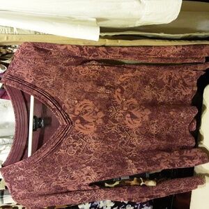 Calvin Klein Purple Top